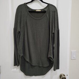 Honey Punch Sweater - Medium - Dark Green